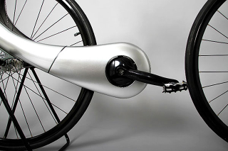 Illustration for article titled Alguien debería hacer realidad esta bicicleta fixie retrofuturista